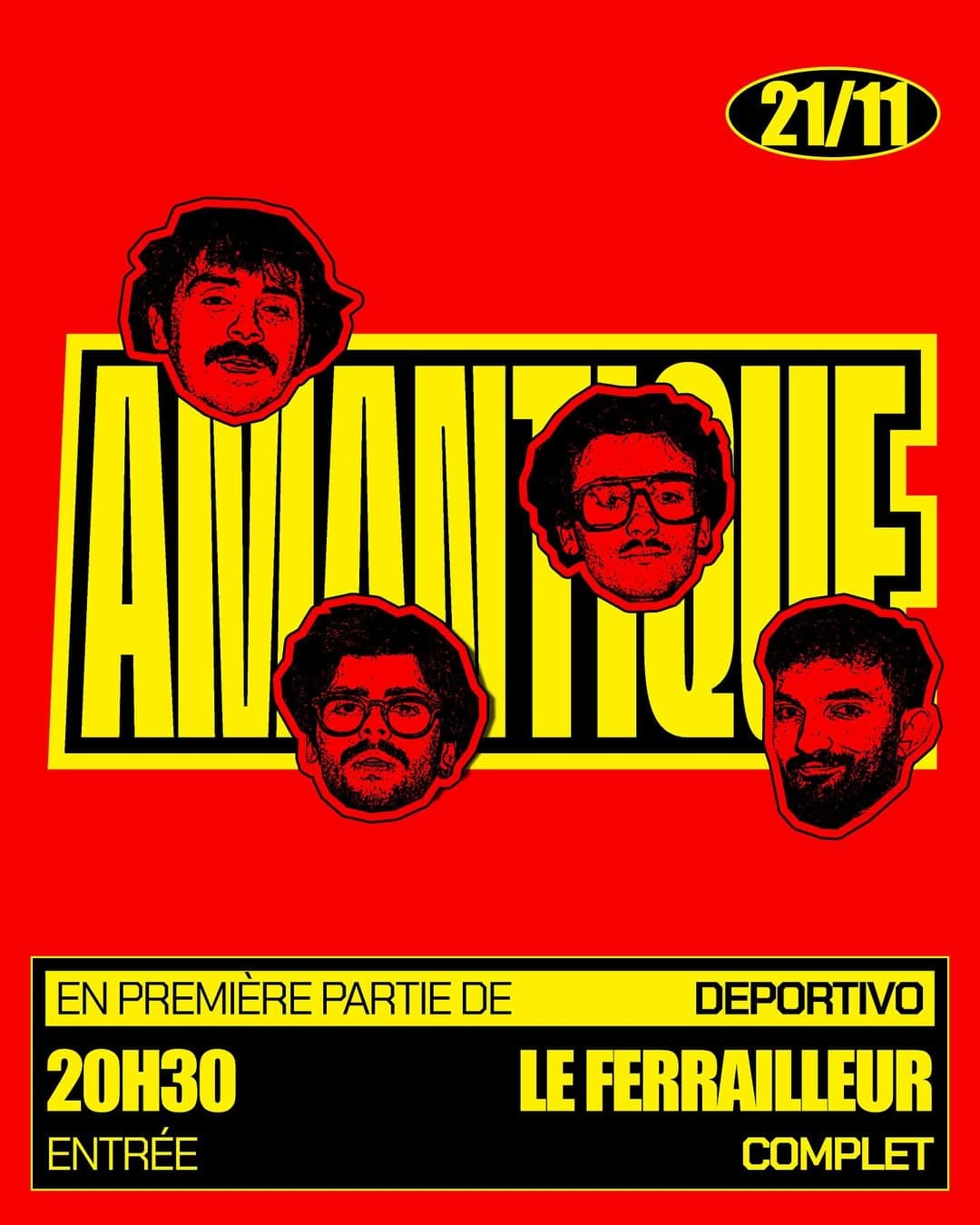 Affiche 21 • 11 - NANTES (44)